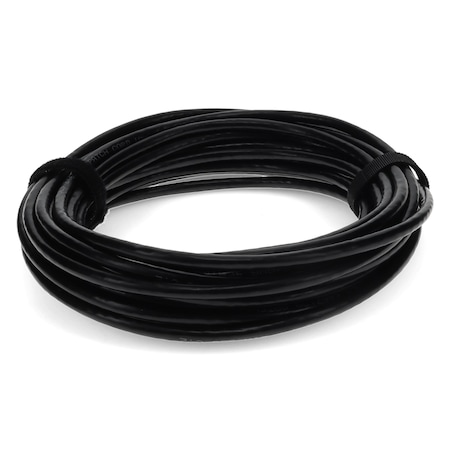 Add-On 30FT RJ-45 MALE TO RJ-45 MALE STRAIGHT BLACK CAT6 UTP PVC COPPER PATCH ADD-30FCAT6-BK